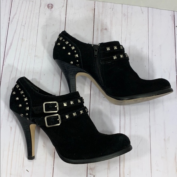 Seychelles black suede studded shooties - Picture 3 of 8
